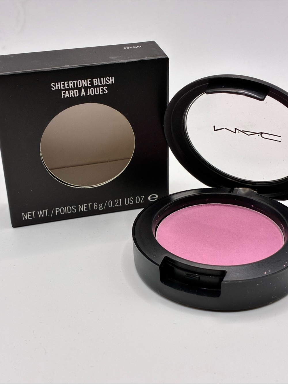 MAC Cosmetics Sheertone Blush Coygirl in Pink - Lightweight Everyday Blush